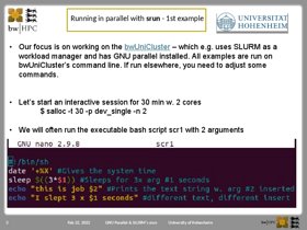 Vorschau 3 von GNU parallel and Slurm srun.pdf